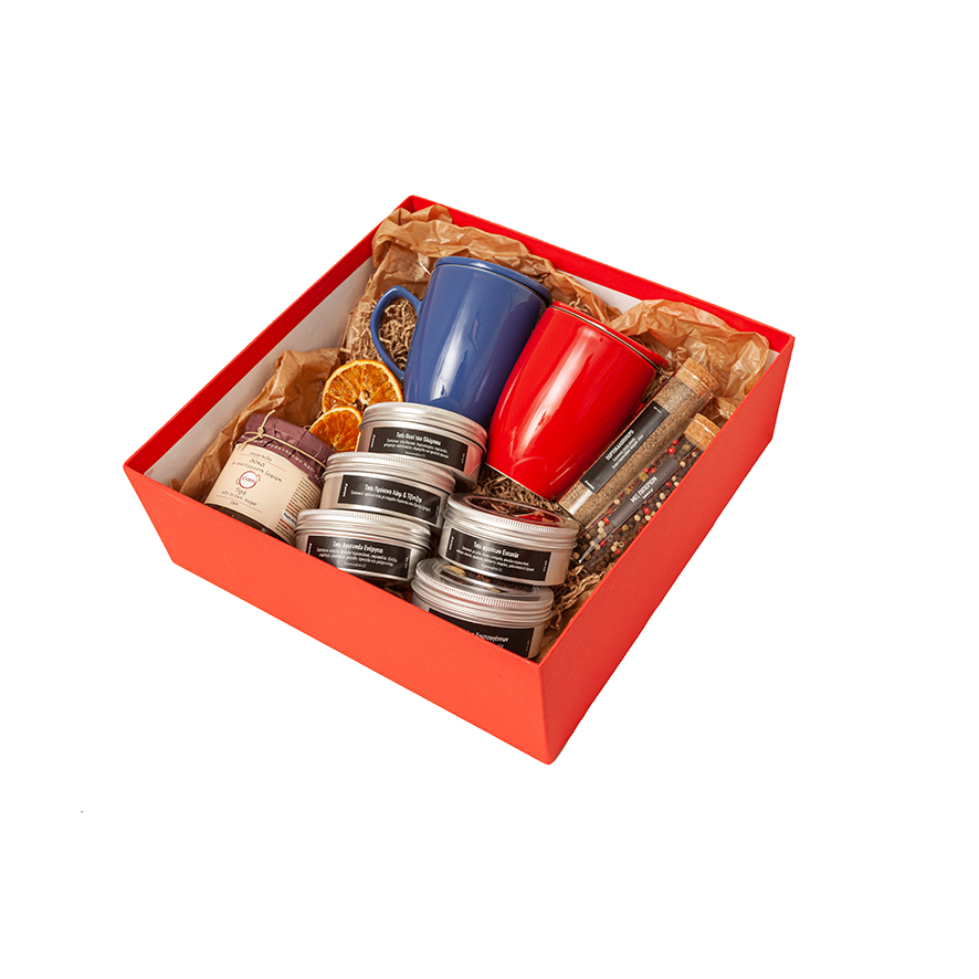 δωρο μπλε-κόκκινη κούπα - Image 3