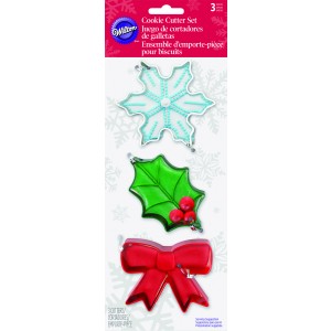 Κουπάτ Σετ Γκι, Νιφάδα, Φιόγκος x3 80mm