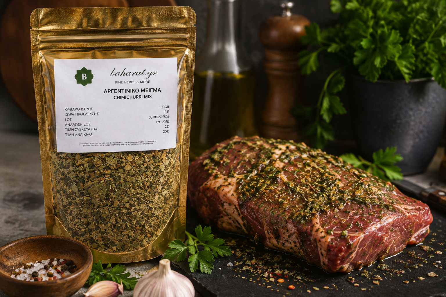 Αργεντίνικο Μείγμα για Barbecue (Chimichurri Mix) - Image 3